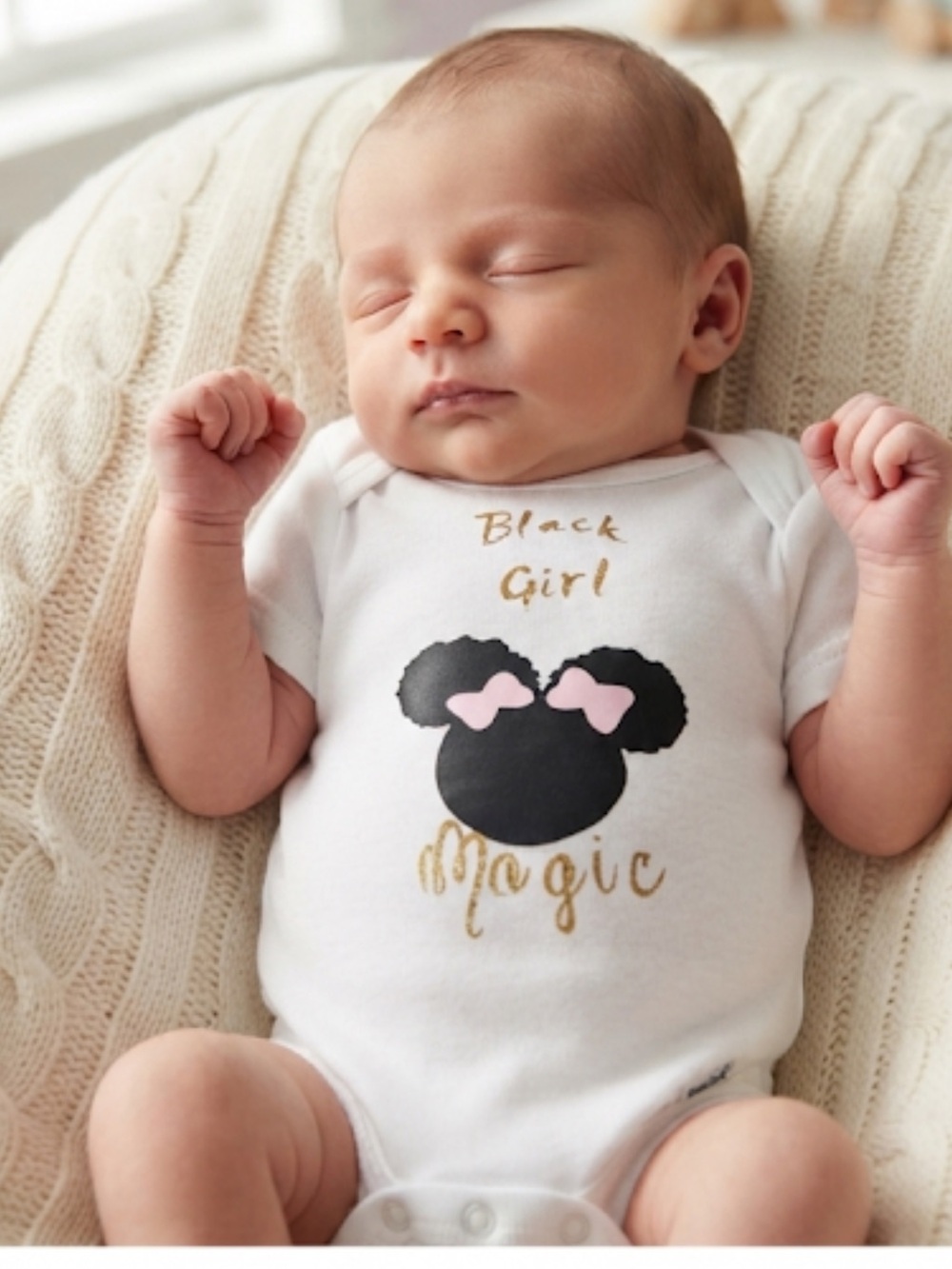 BLACK gril magic Gerber one piece size 0-3 M new without tag never worn  100%cot